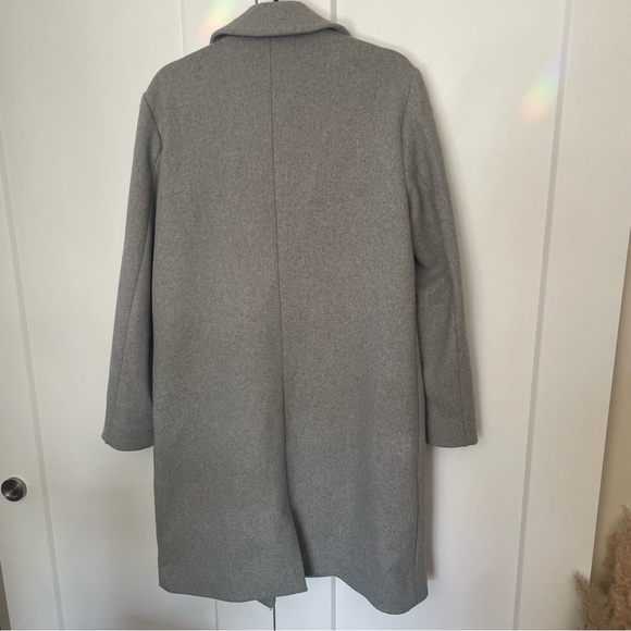 Hollister Winter Long Wool Coat - Picture 2 of 9
